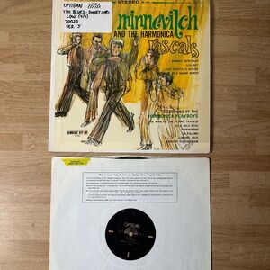 MATTEL OPTIGAN ORGAN RECORD - THE BLUES SWEET AND LOW - DISC # 70020 MELLOTRON